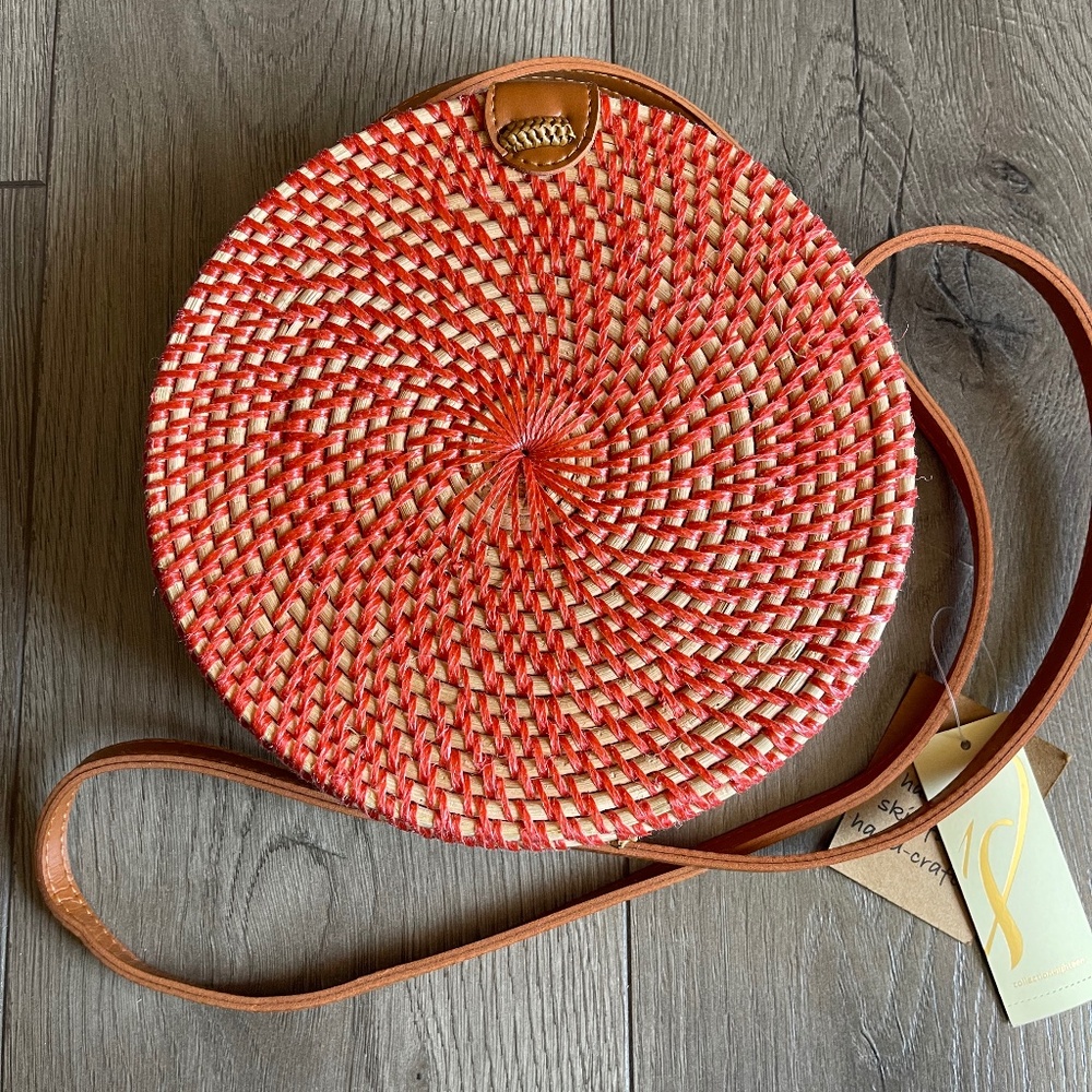 Wicker Shoulder Bag